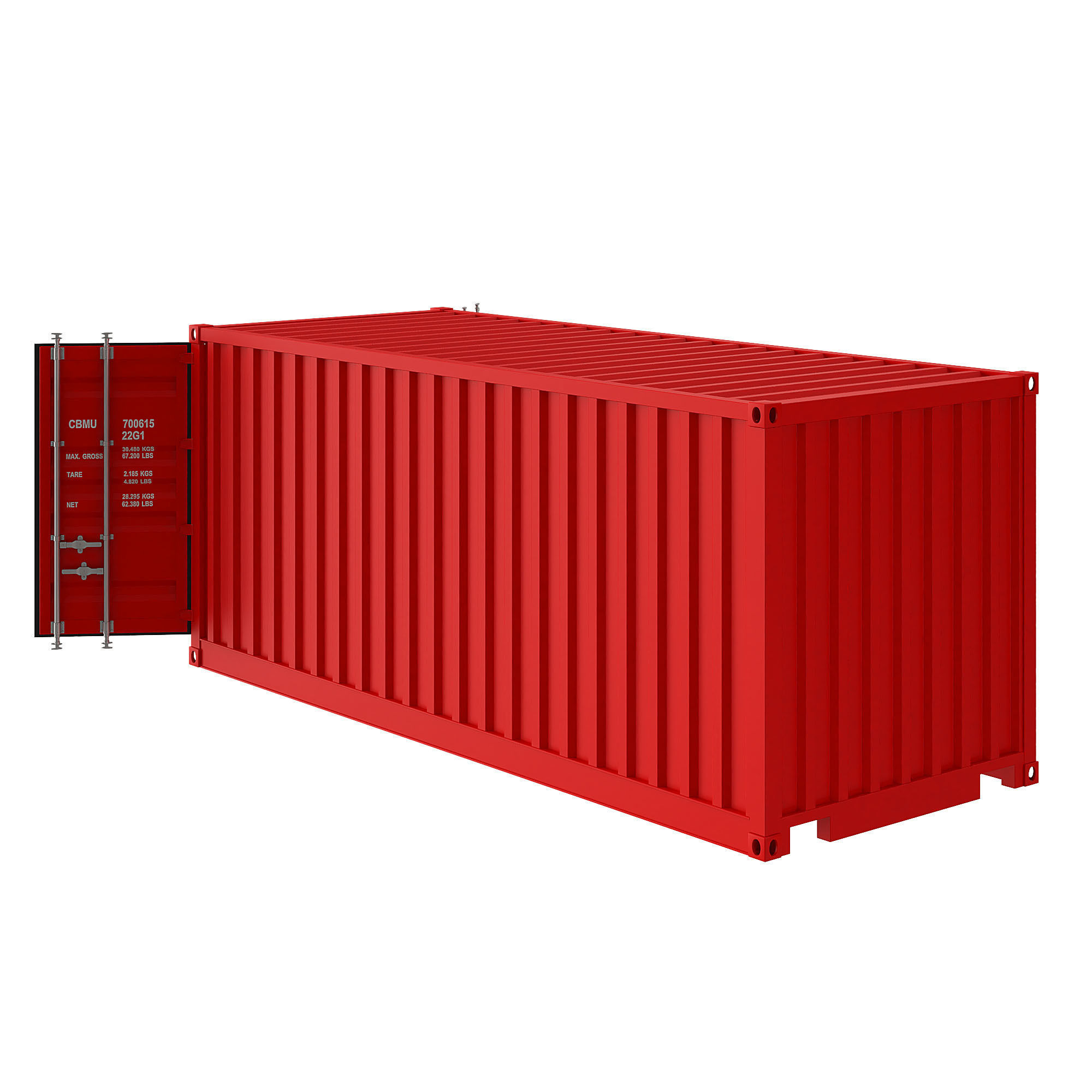 Shipping Container  3D model_1