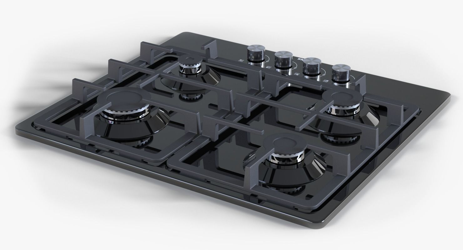 Siemens EG6B6PO90R Cooktop 3D model_2