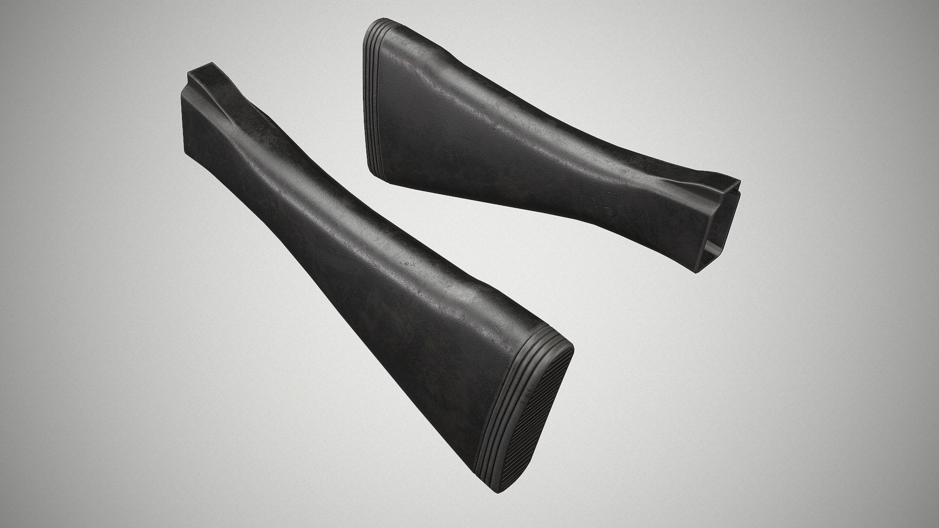 FN FAL Tactical Low-poly 3D model_8