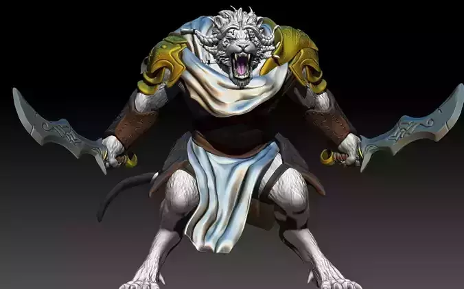 AJANI PLANESWALKER 3D PRINT