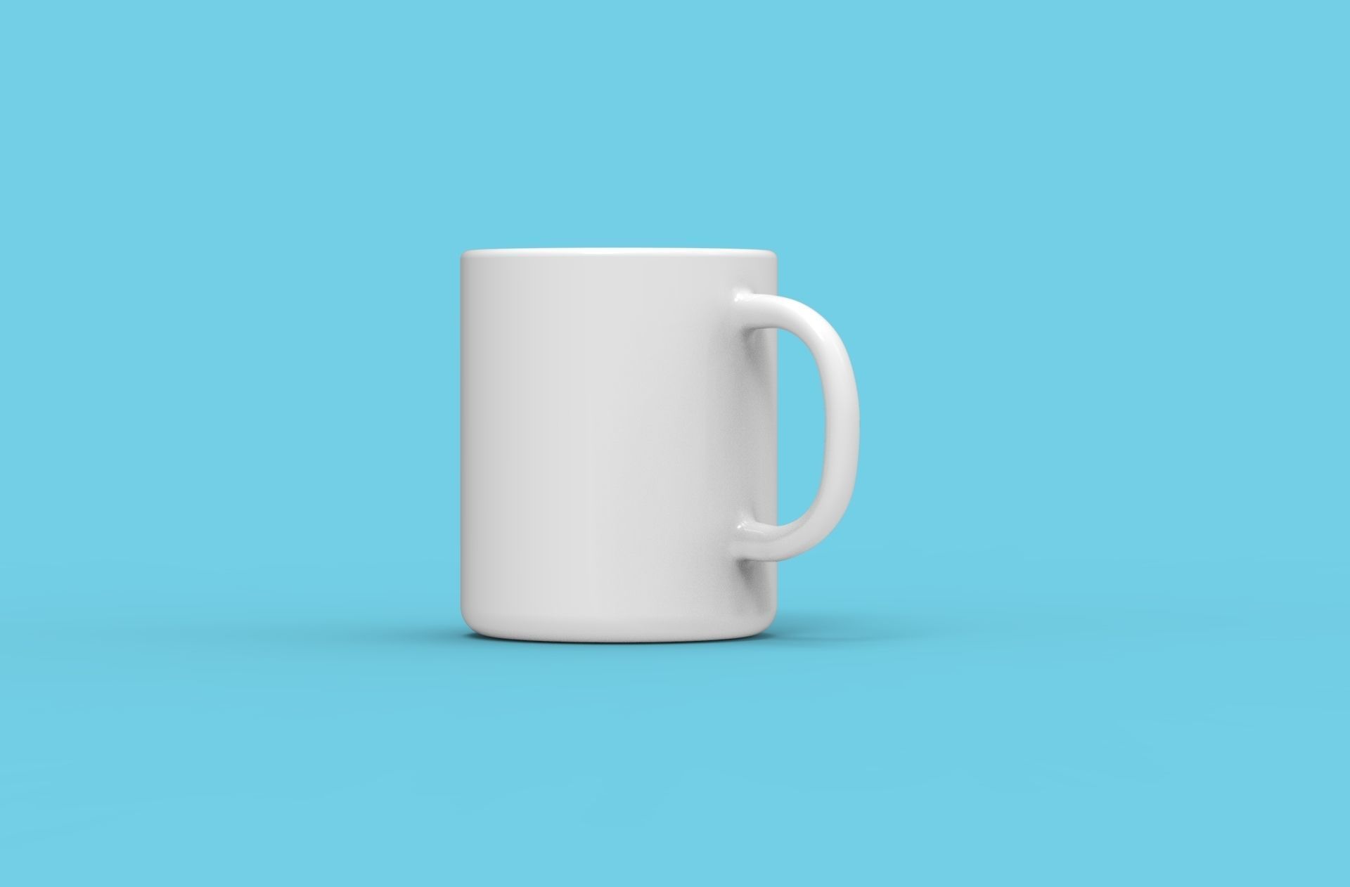 blank mug 3D model_5