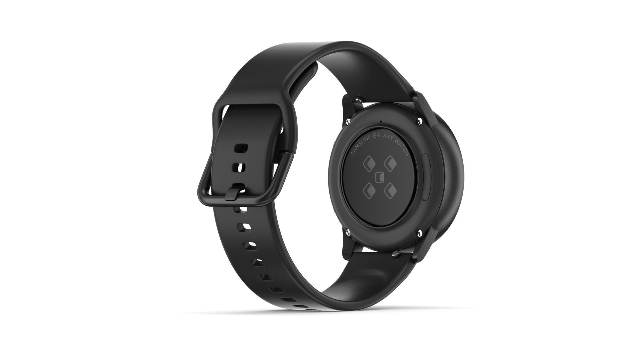 Samsung Galaxy Watch Active Black 3D model_2