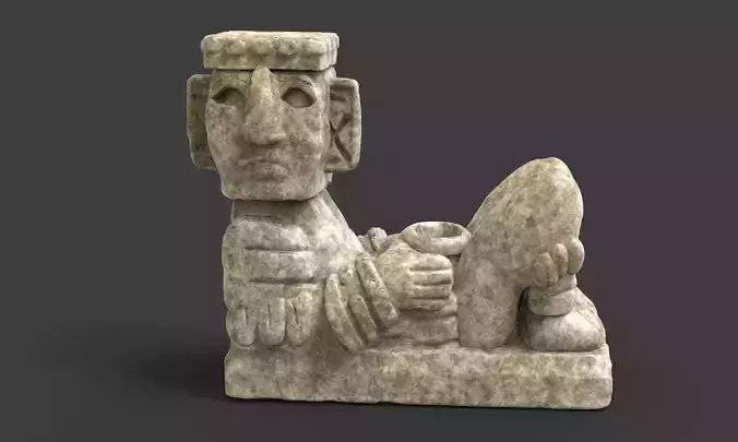Mayan Figure 6 3D print model