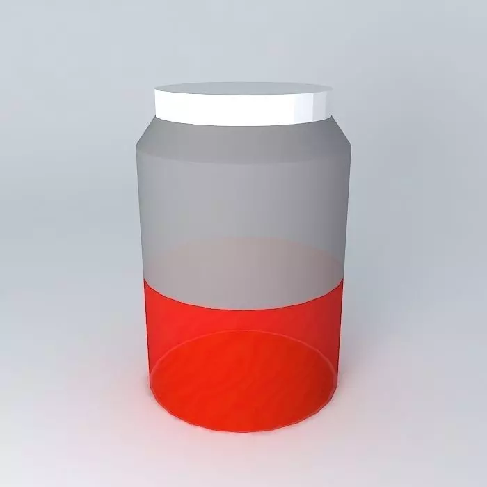 Jar grey Free 3D model