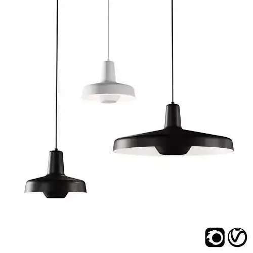 Arigato AR-P Lamps by Grupa 3D model