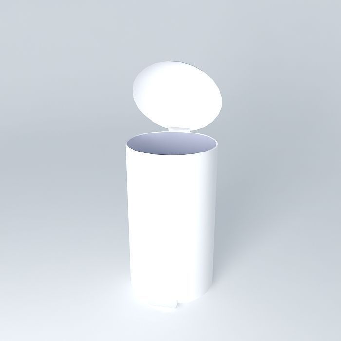 Trash can Free 3D model_1