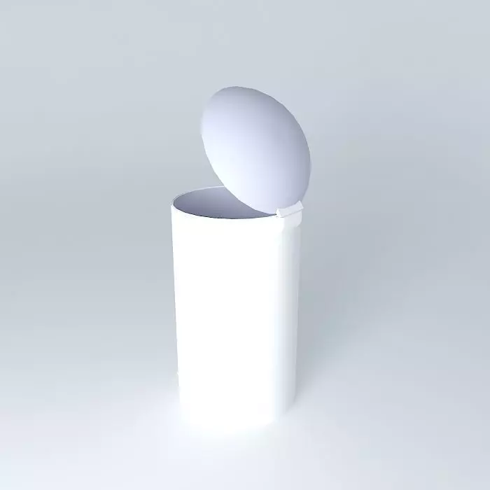 Trash can Free 3D model_0