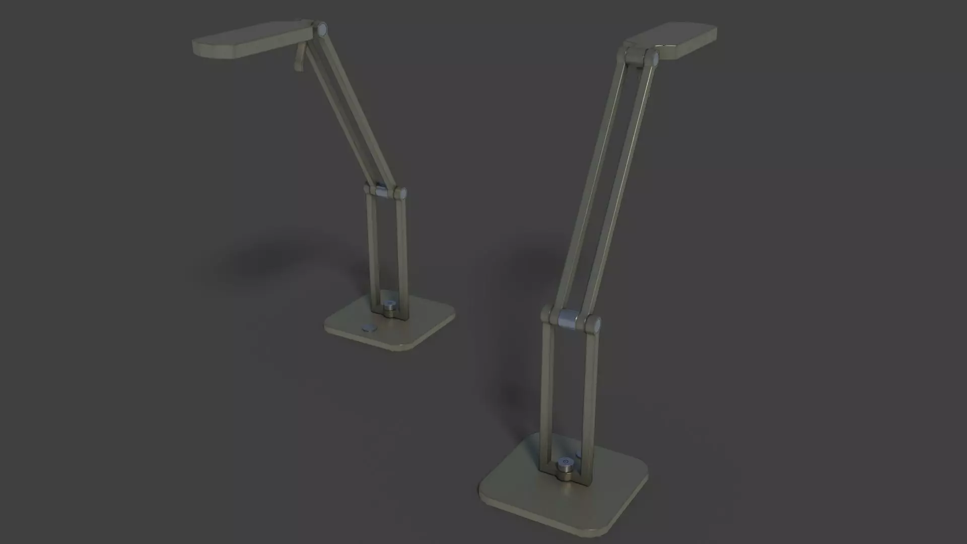 Desk Lamp Low-poly 3D model