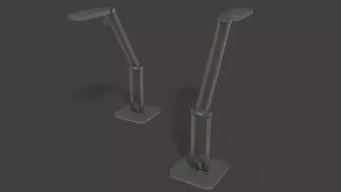 Desk Lamp Low-poly 3D model
