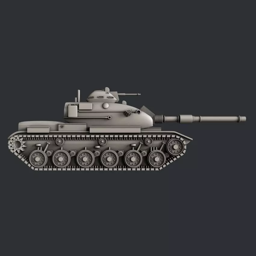 3d STL models for CNC router tank 3D model_0