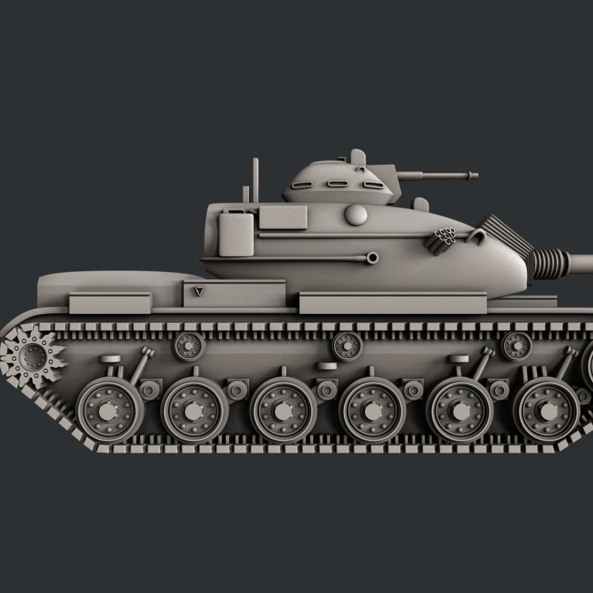 3d STL models for CNC router tank 3D model_1