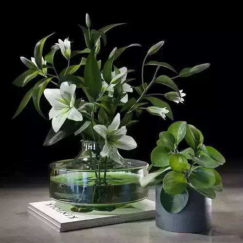 Decorative set 005 3D model