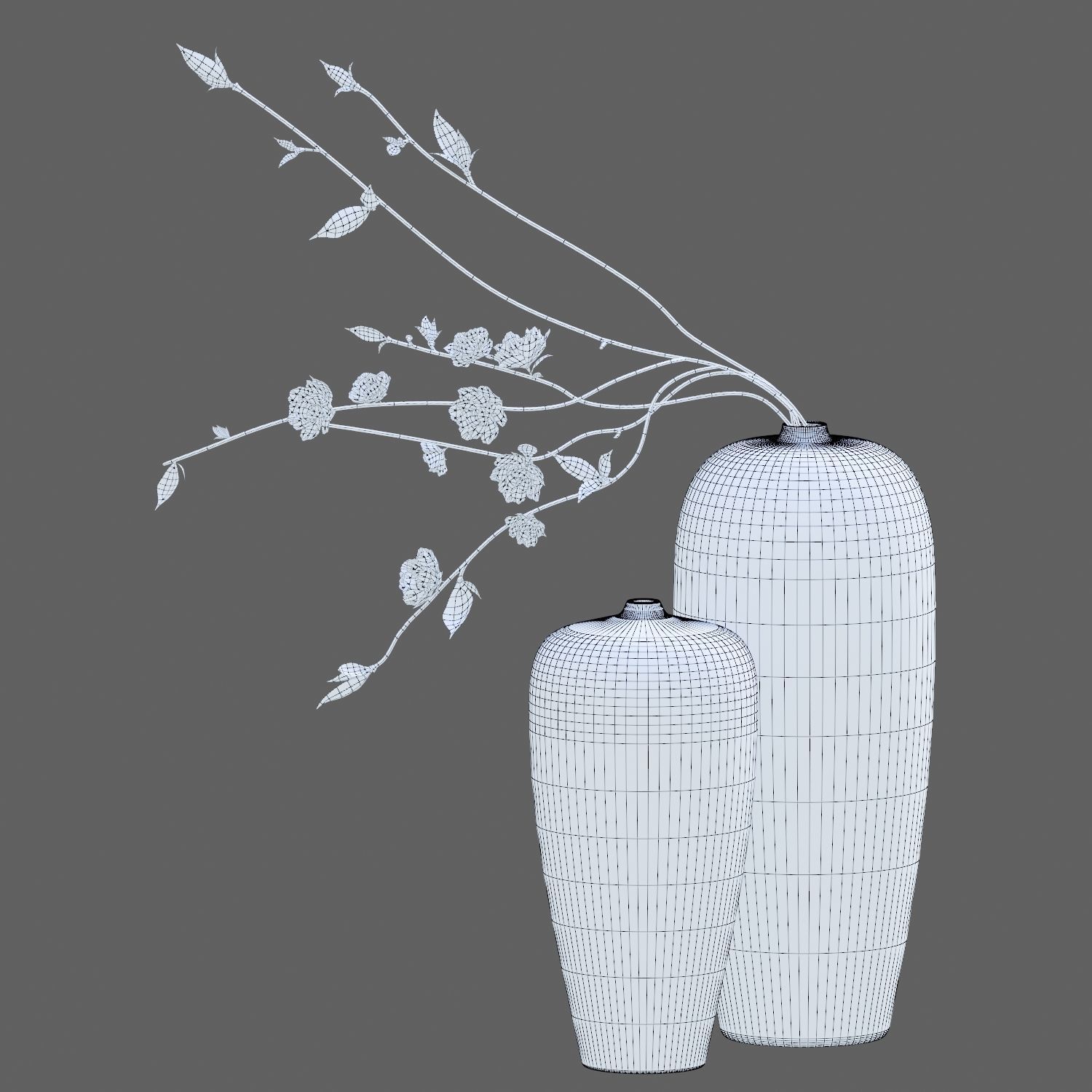 Decorative set 007 3D model_7