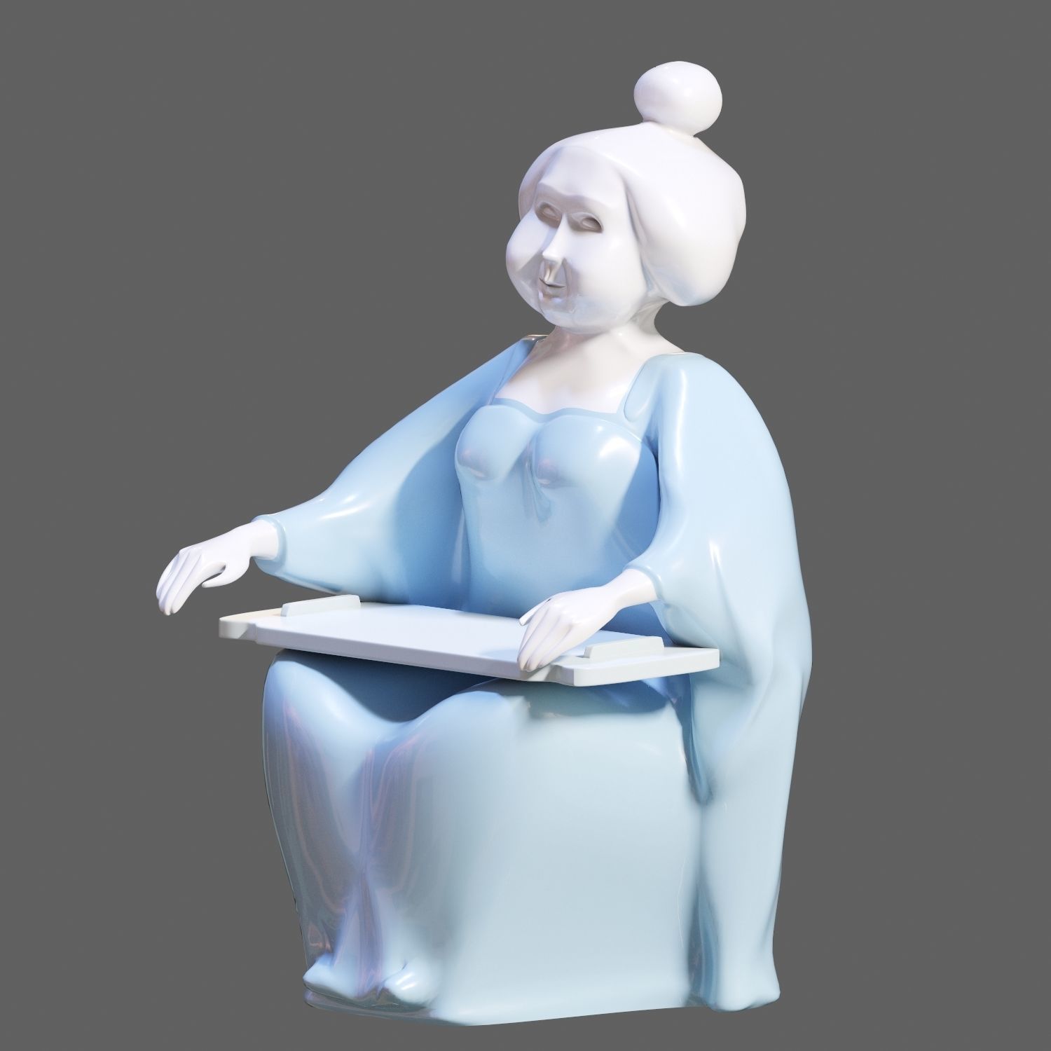 Decorative set 007 3D model_3