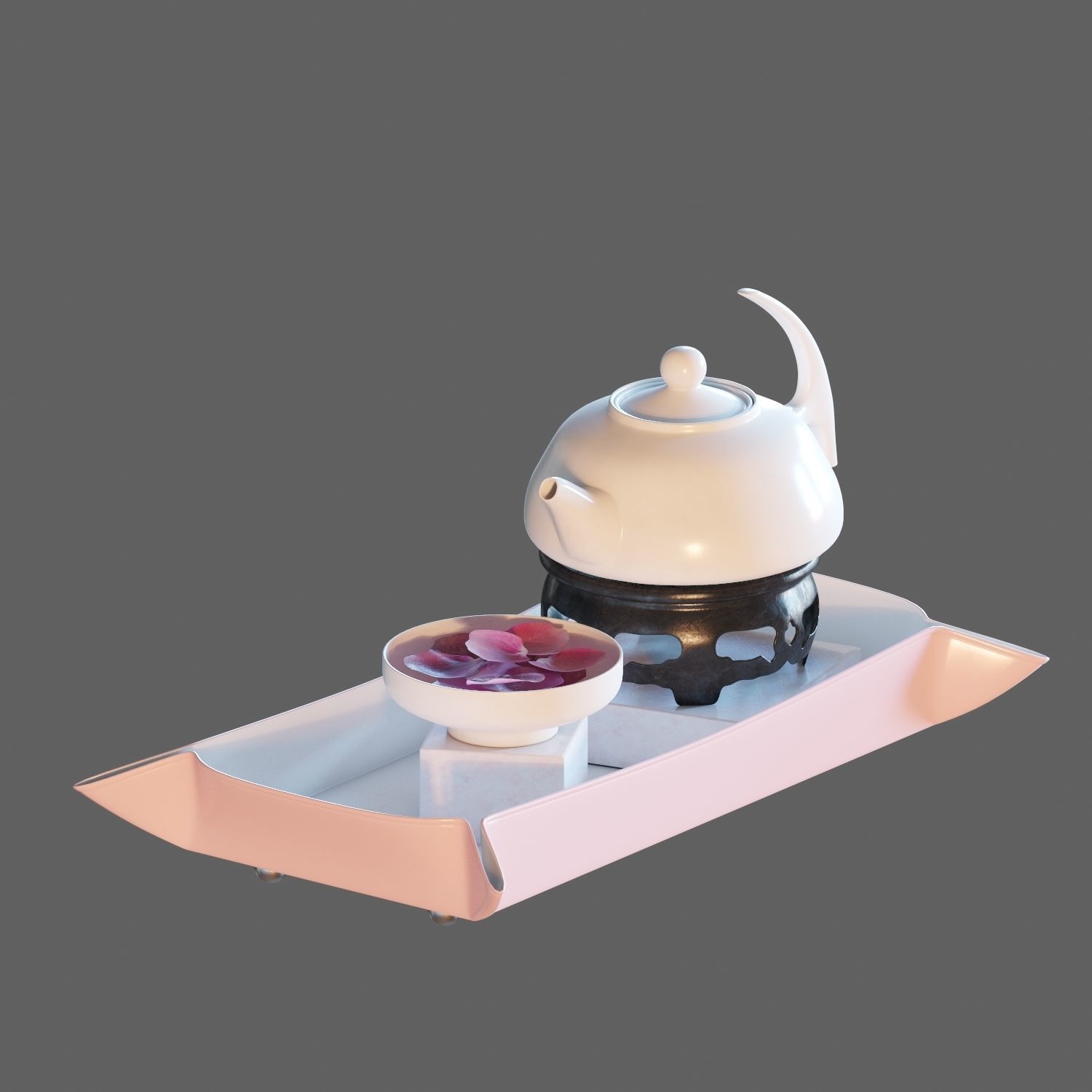 Decorative set 007 3D model_5
