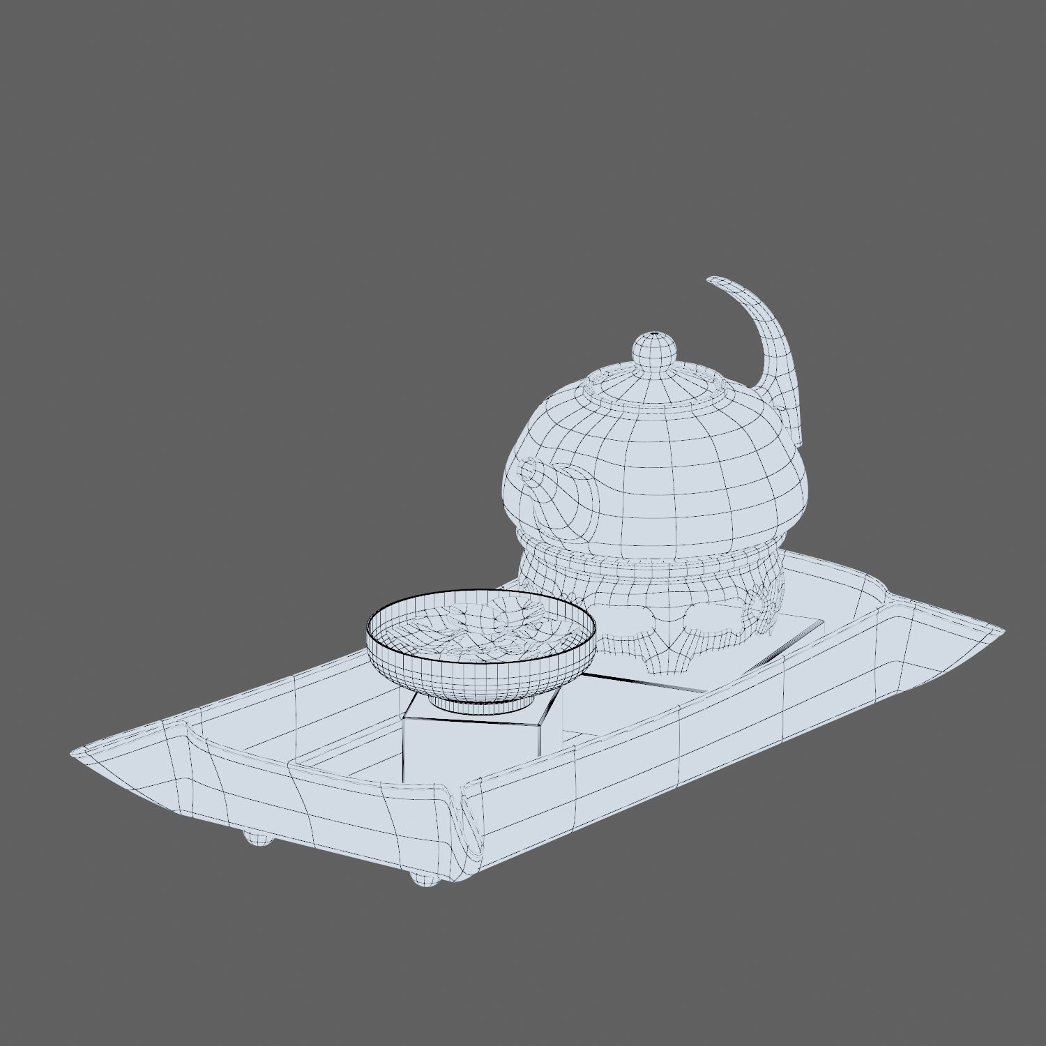 Decorative set 007 3D model_8