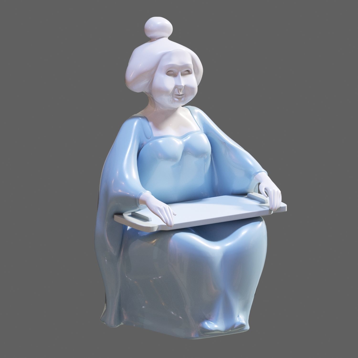 Decorative set 007 3D model_2