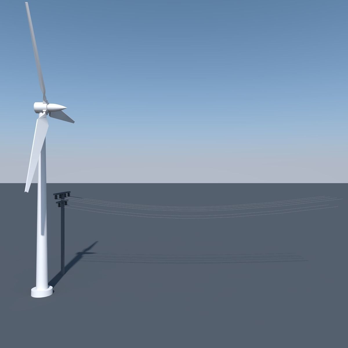Wind turbine 3D model_4