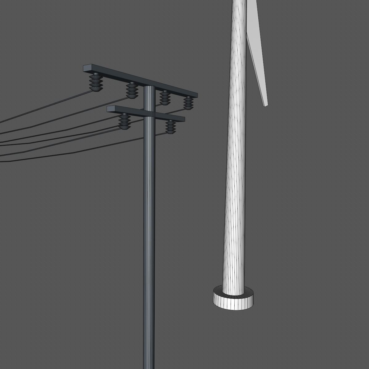 Wind turbine 3D model_7