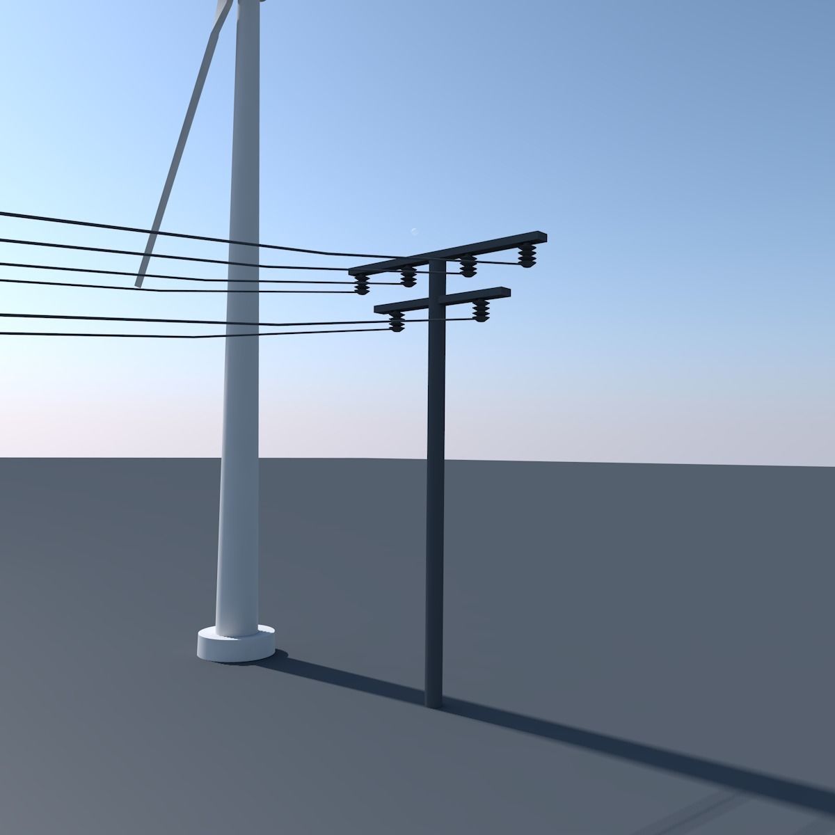 Wind turbine 3D model_1
