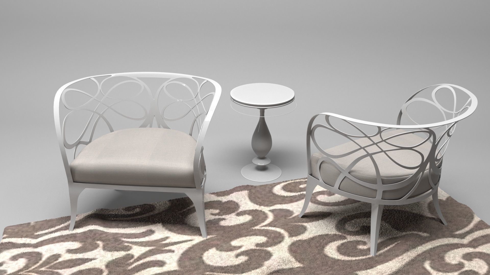 CHAIR 3D model_2