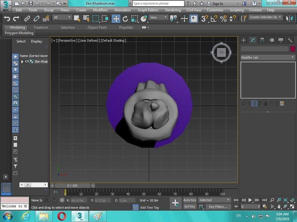 Arabian Head figure for 3D print 3D print model_25