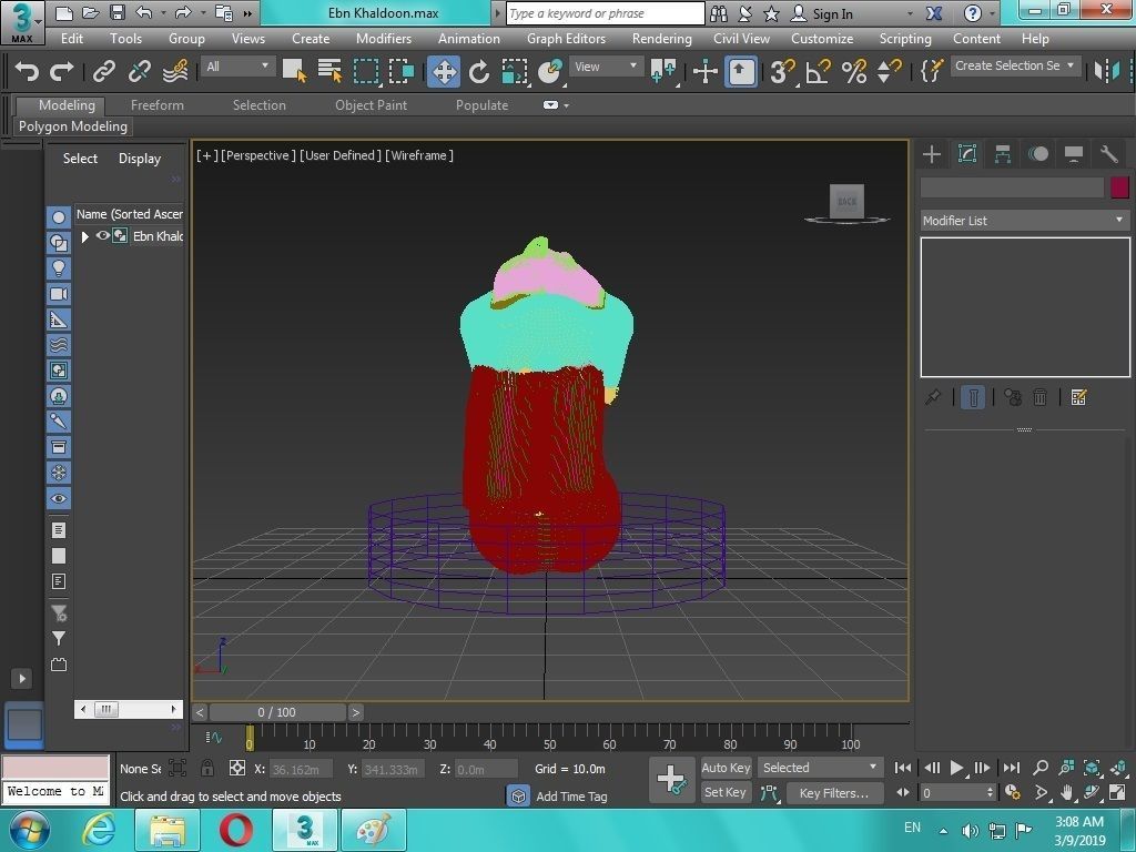 Arabian Head figure for 3D print 3D print model_39