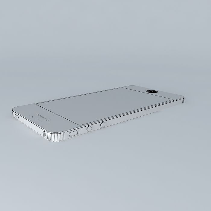 Iphone smartphone Free 3D model_4