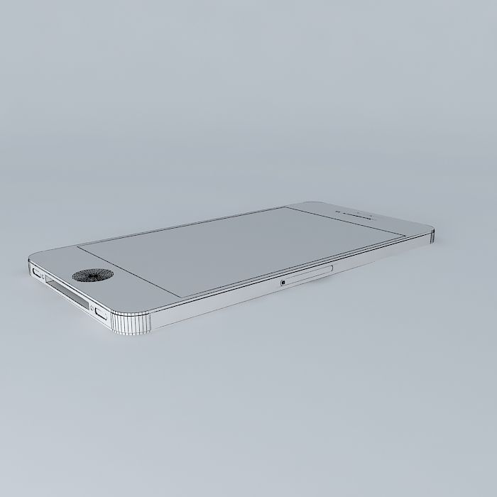 Iphone smartphone Free 3D model_3
