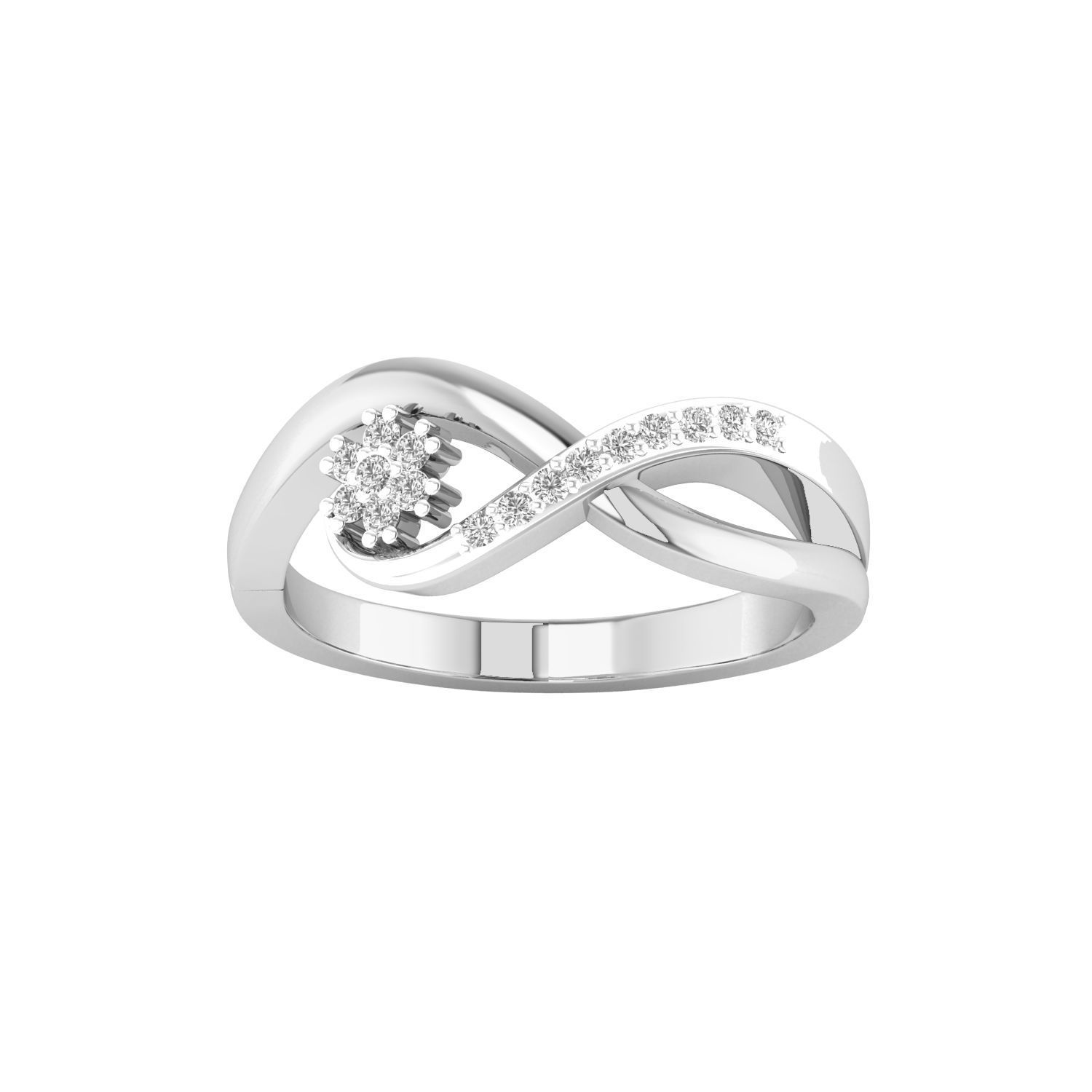 Women ring 3dm stl render detail 3D print model 3D print model_11