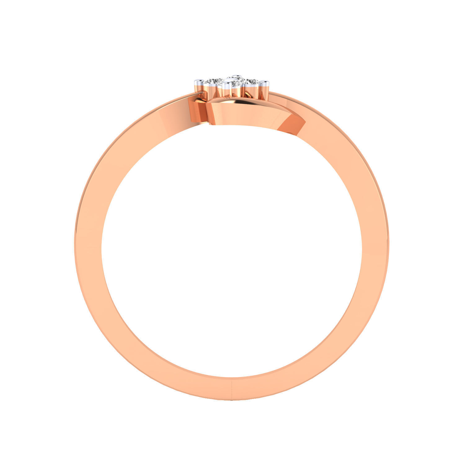 Women ring 3dm stl render detail 3D print model 3D print model_9