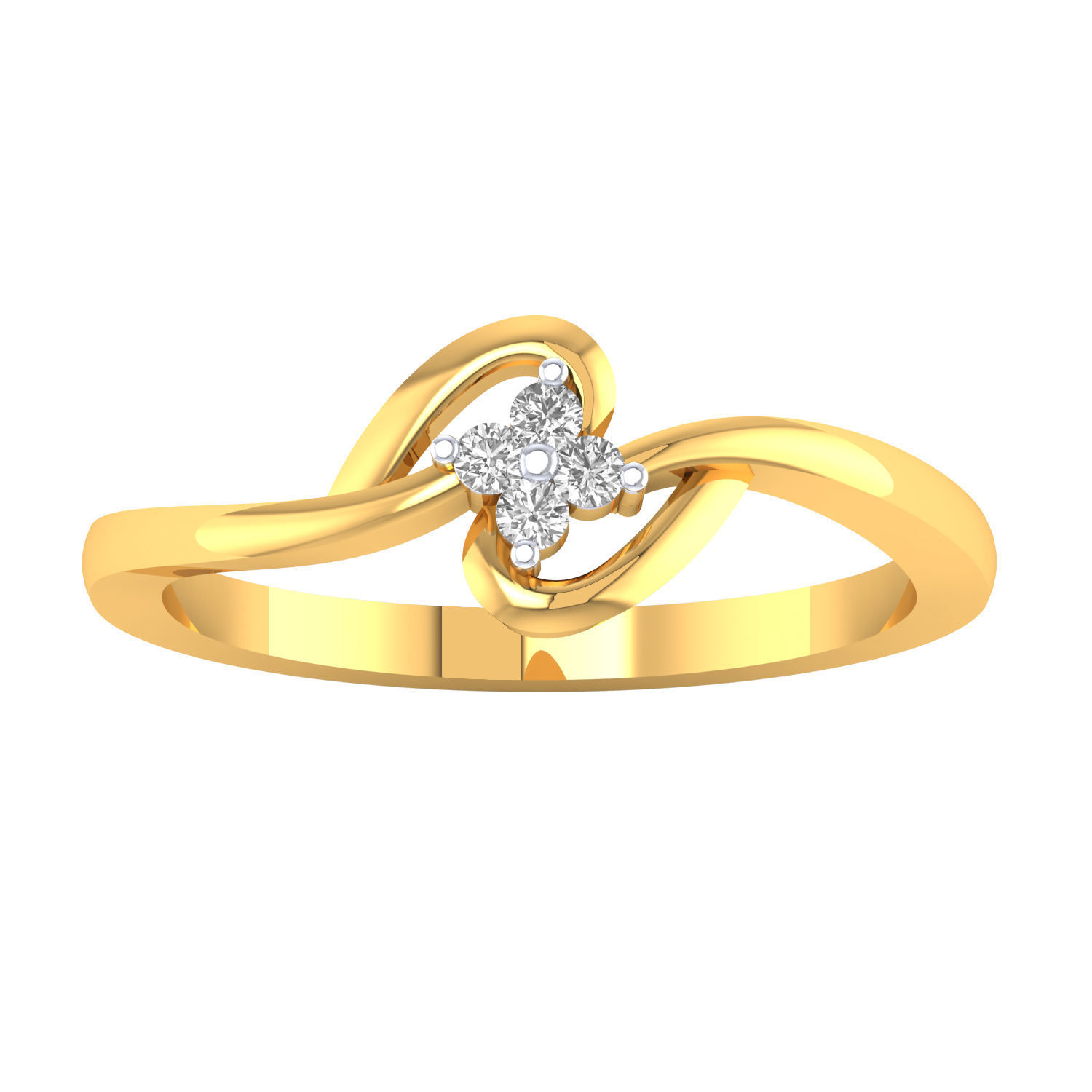 Women ring 3dm stl render detail 3D print model 3D print model_6