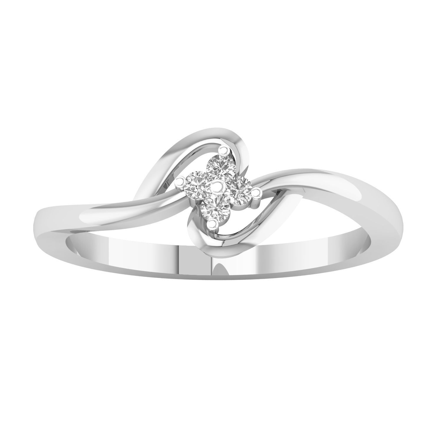 Women ring 3dm stl render detail 3D print model 3D print model_7