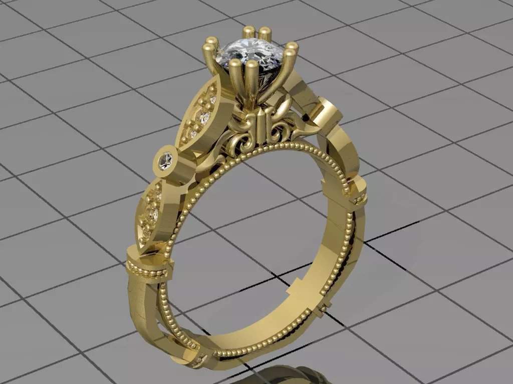 Ring 74 3D print model