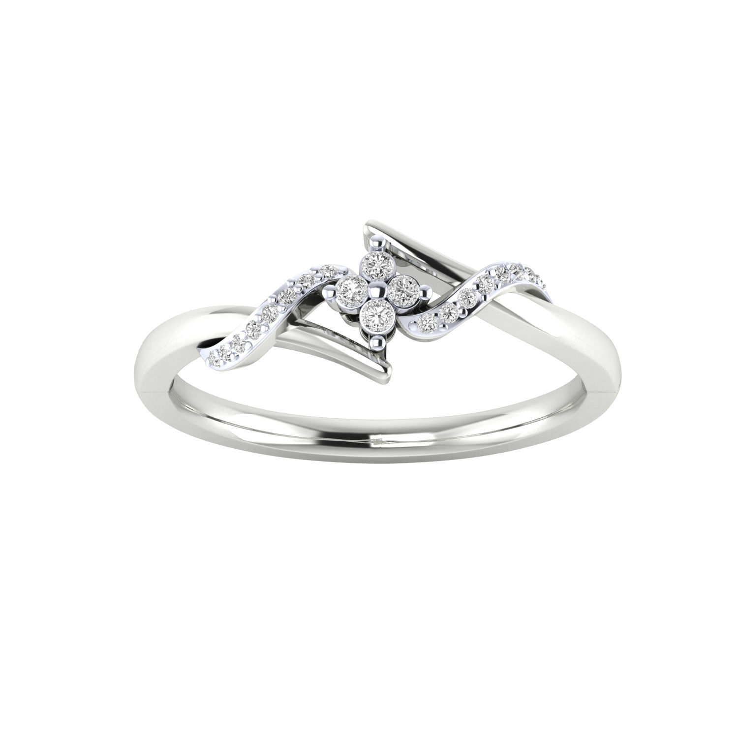 Women ring 3dm stl render detail 3D print model 3D print model_2