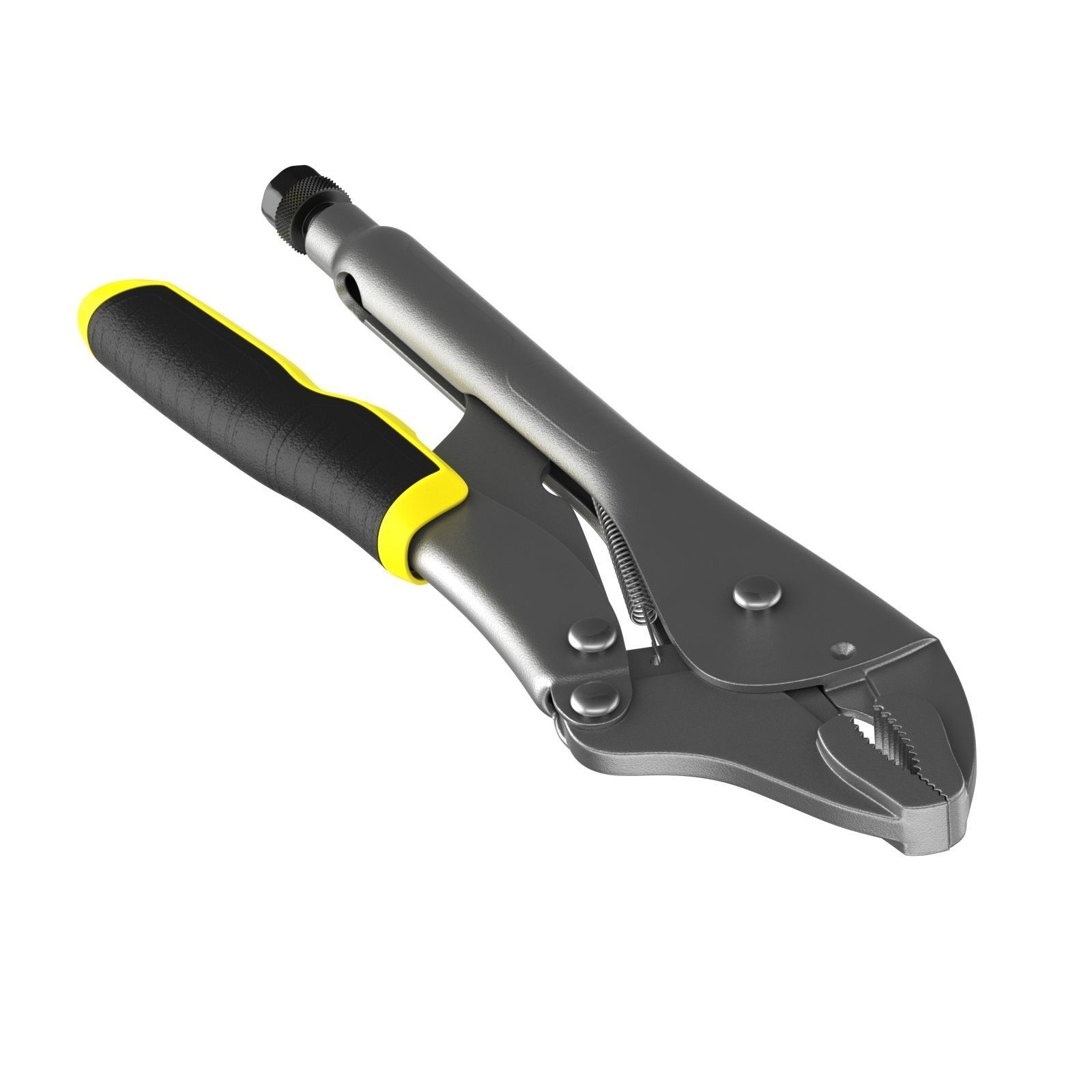 Jaw Pliers 3D model_4