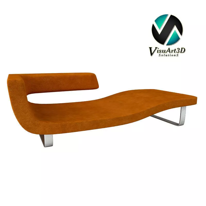 Sofa 5 Chaise Longue Divan 3D model