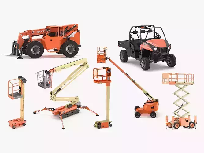 JLG Industries Equipment Collection 3D model