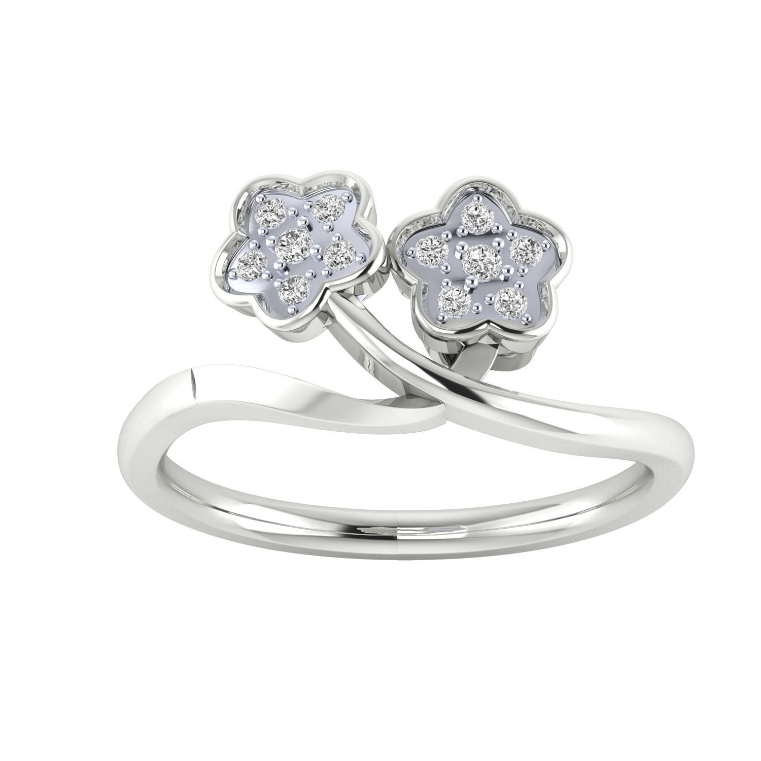 Women ring 3dm stl render detail 3D print model 3D print model_8