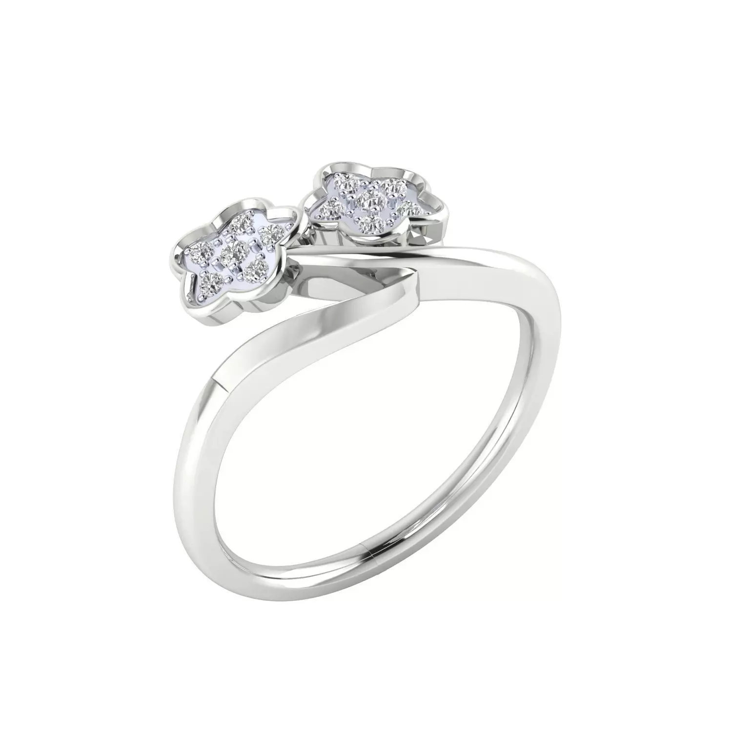 Women ring 3dm stl render detail 3D print model 3D print model_0