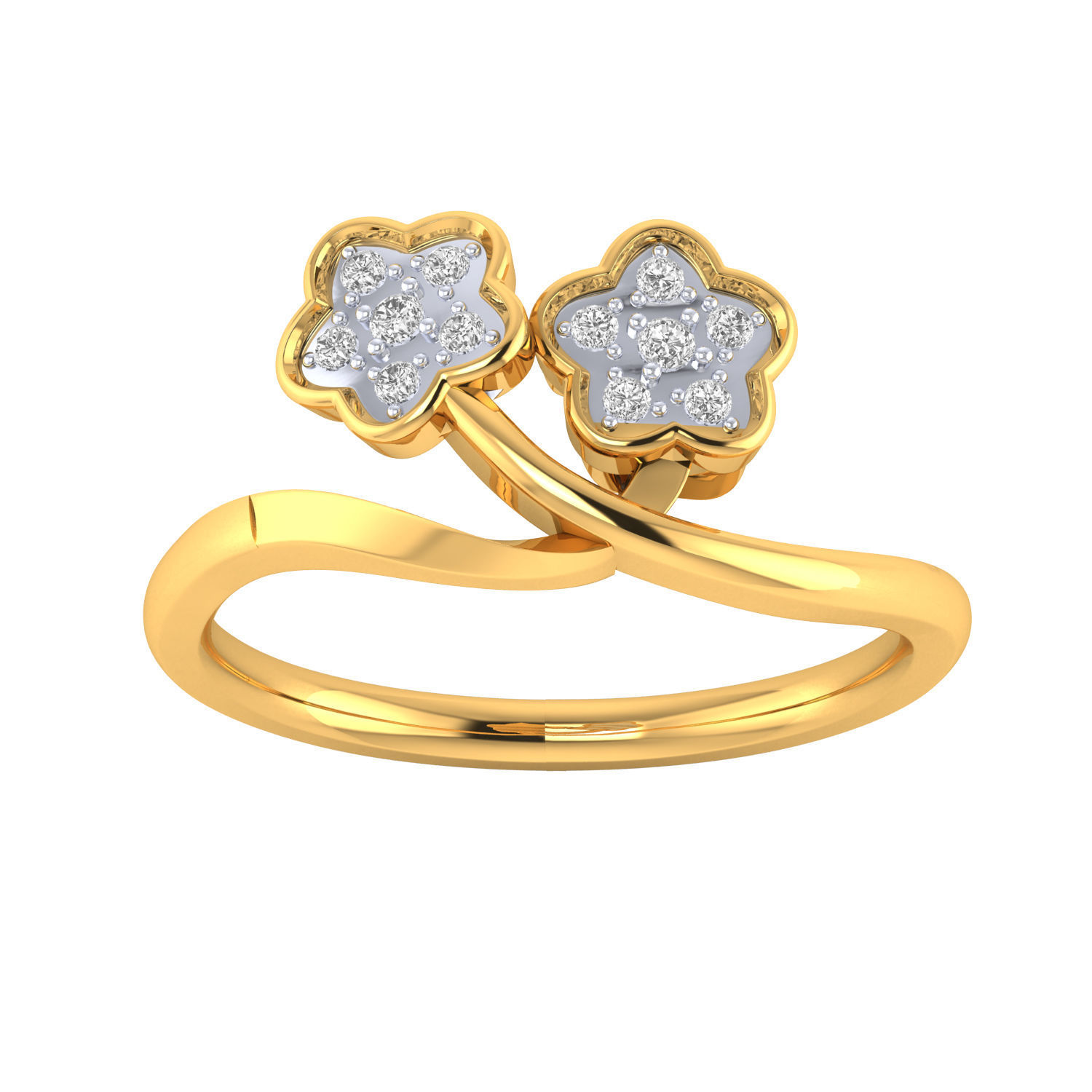 Women ring 3dm stl render detail 3D print model 3D print model_6