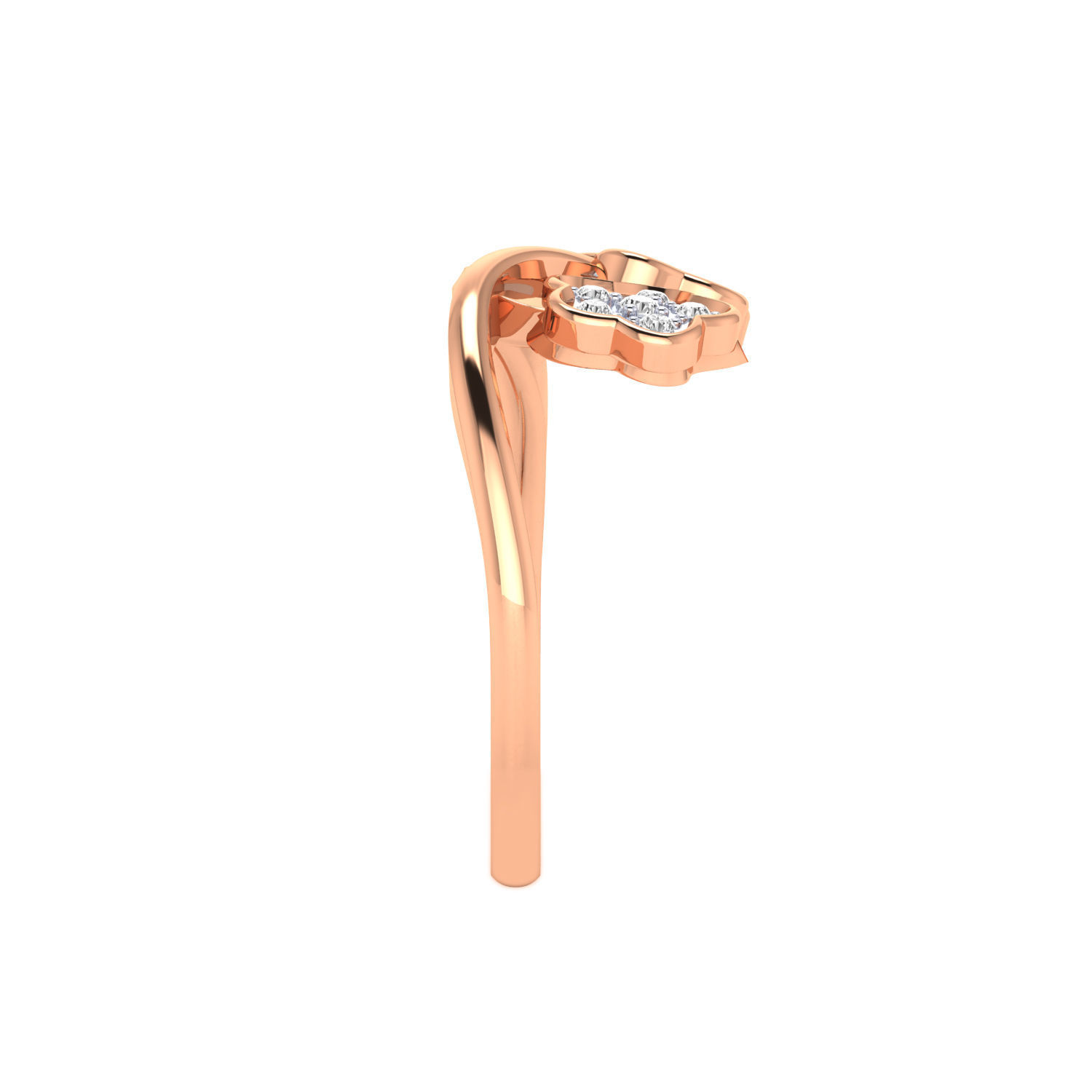 Women ring 3dm stl render detail 3D print model 3D print model_3