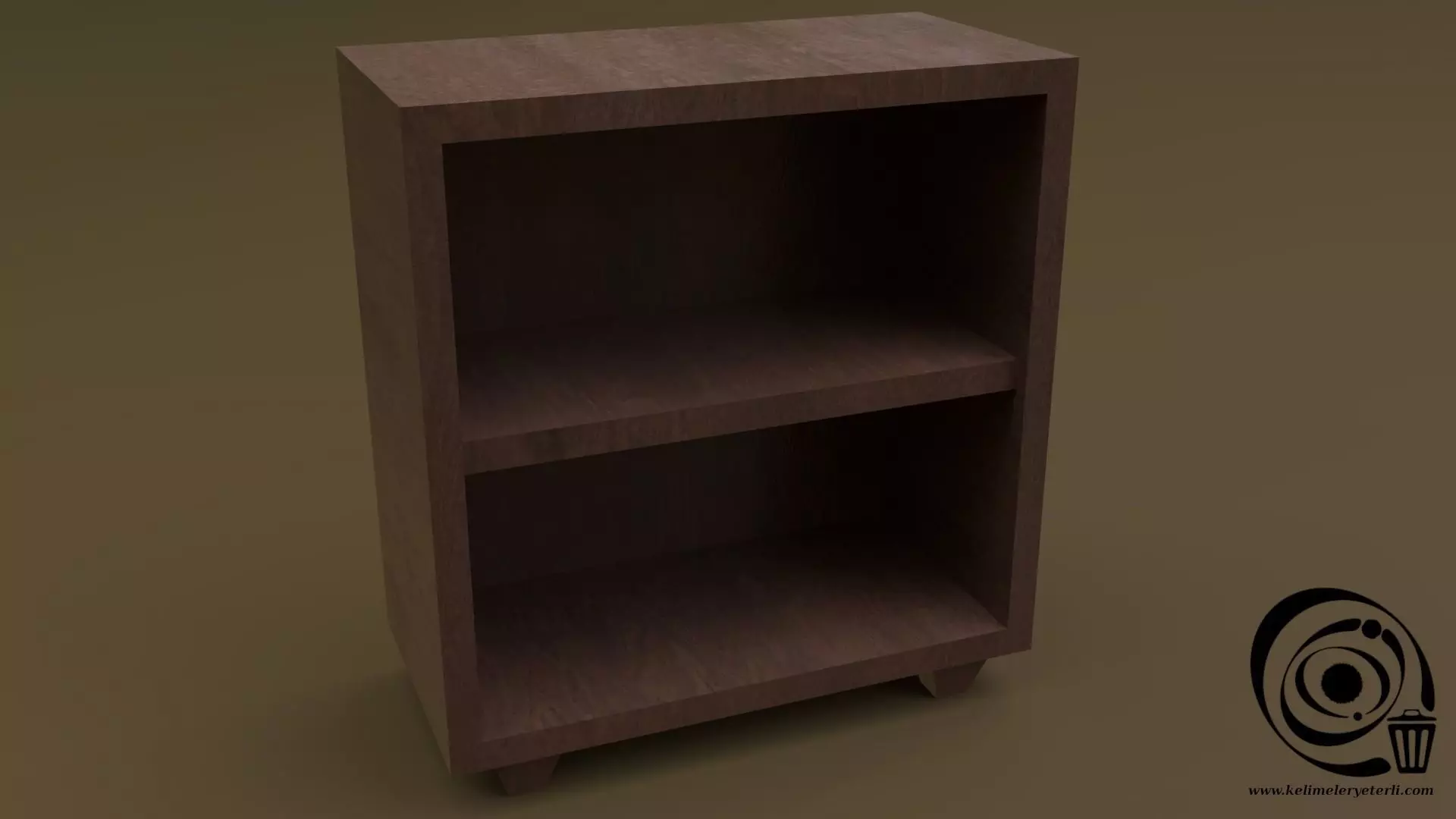 Console Table 06 Low-poly 3D model_0