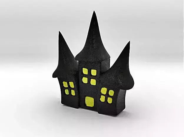 Haunted House 3D print model