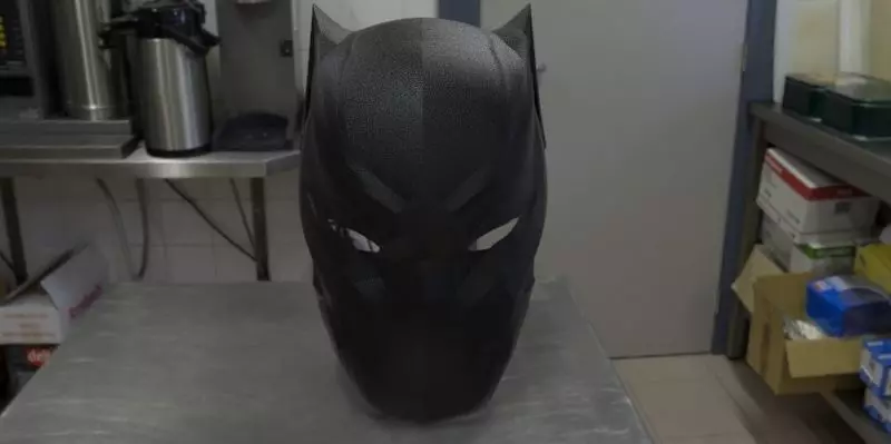 BLACK PANTHER MASK  3D model_0
