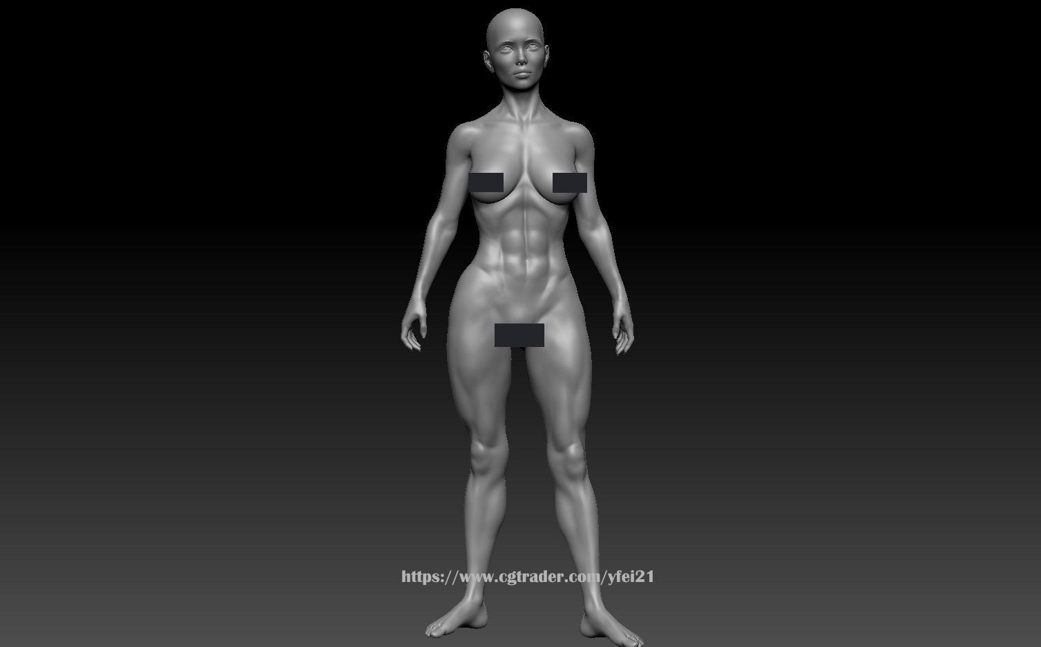 Customizable Wonder Woman Figure For 3D Printing 3D print model_10