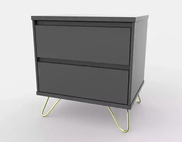 Elona Bedside Table 3D model