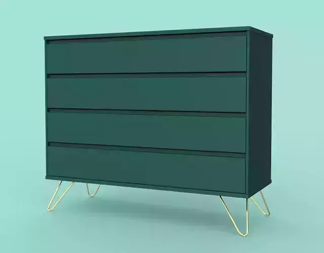 Elona Chest Of Drawers 3D model
