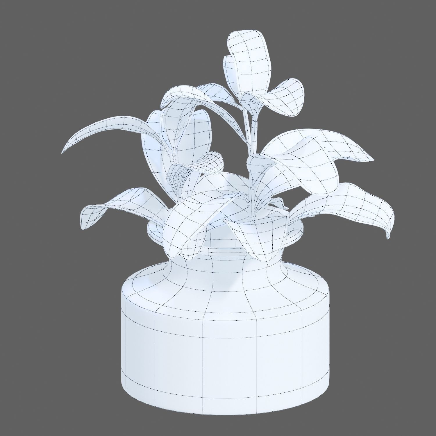 Set of plants 05 3D model_7