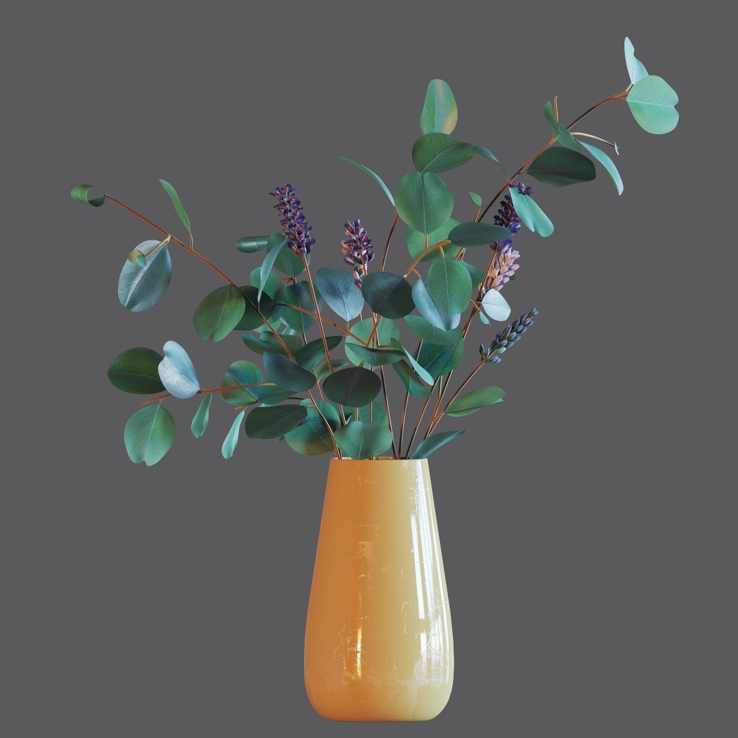 Set of plants 05 3D model_11